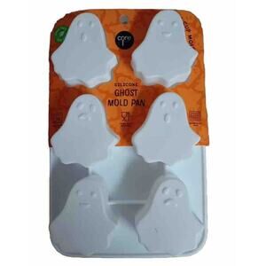 New Silicone White Ghost 6 Cup Mold Pan By Core Kitchen
